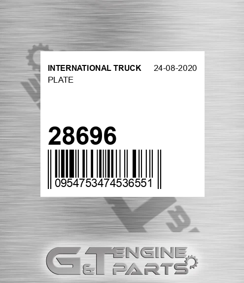 28696 Plate