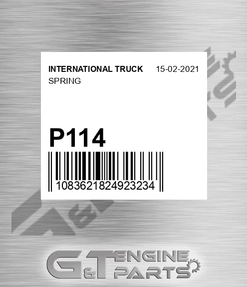 P114 Spring for INTERNATIONAL TRUCK