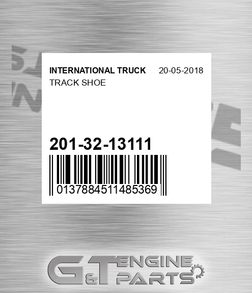 201-32-13111 Track Shoe