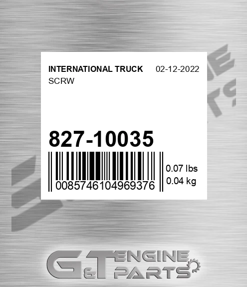827-10035 Scrw