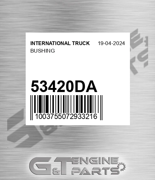 53420DA Bushing