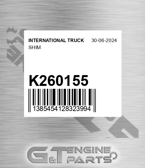 K260155 Shim