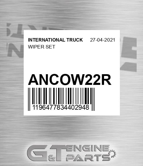 ANCOW22R Wiper Set for INTERNATIONAL TRUCK