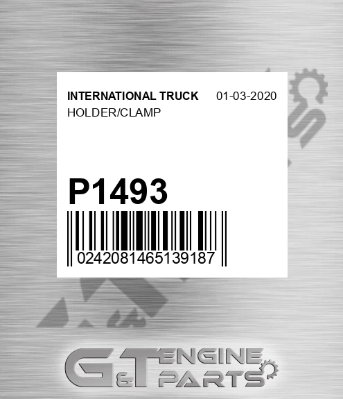 P1493 INTERNATIONAL TRUCK Holder/clamp