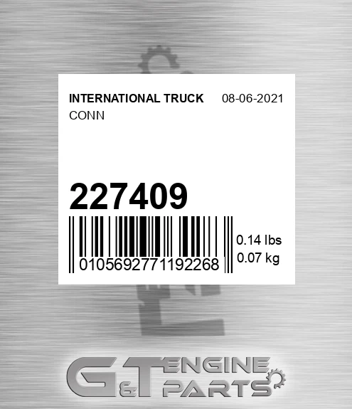 227409 INTERNATIONAL TRUCK Conn