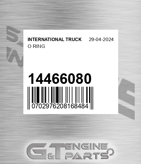 14466080 INTERNATIONAL TRUCK O Ring