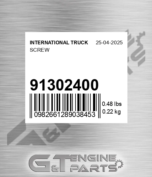 91302400 Screw