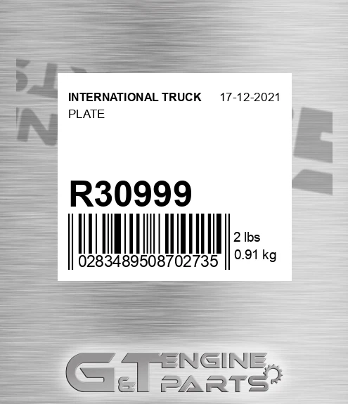 R30999 Plate