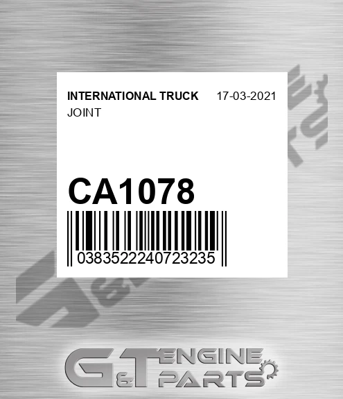 CA1078 Joint