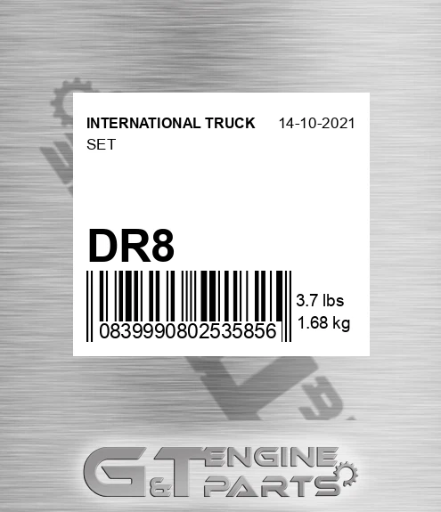 DR8 INTERNATIONAL TRUCK Set