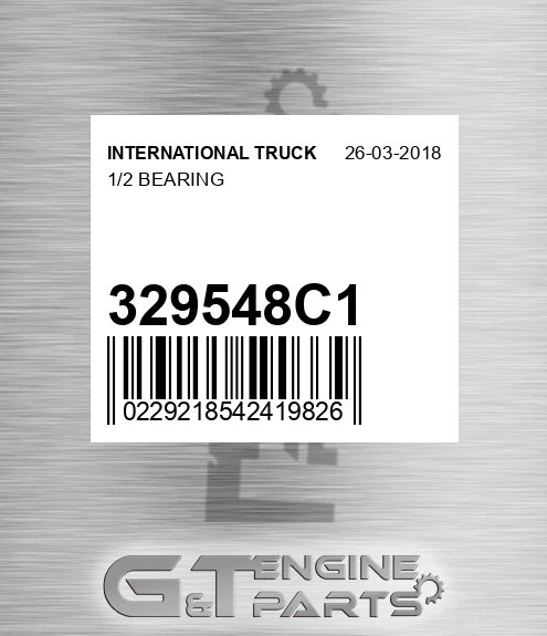 329548C1 1/2 Bearing