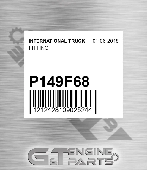 P149F-6-8 Fitting for INTERNATIONAL TRUCK