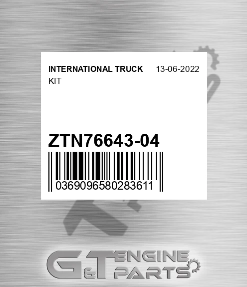ZTN76643-04 Kit