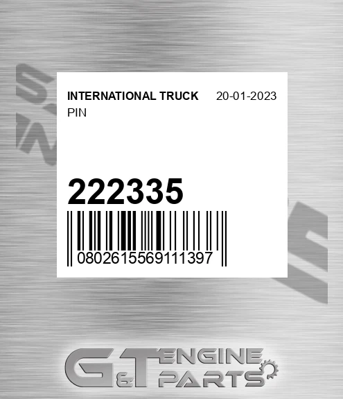 222335 Pin