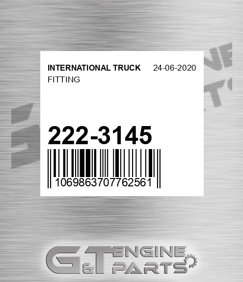 222-3145 Fitting
