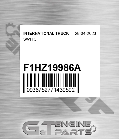 F1HZ19986A Switch