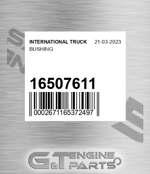16507611 Bushing