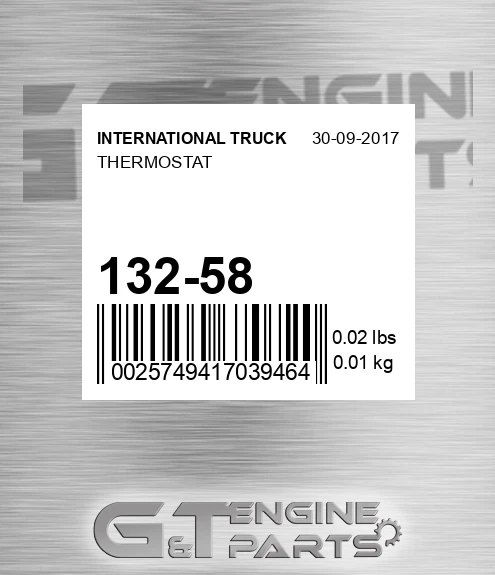 132-58 Thermostat