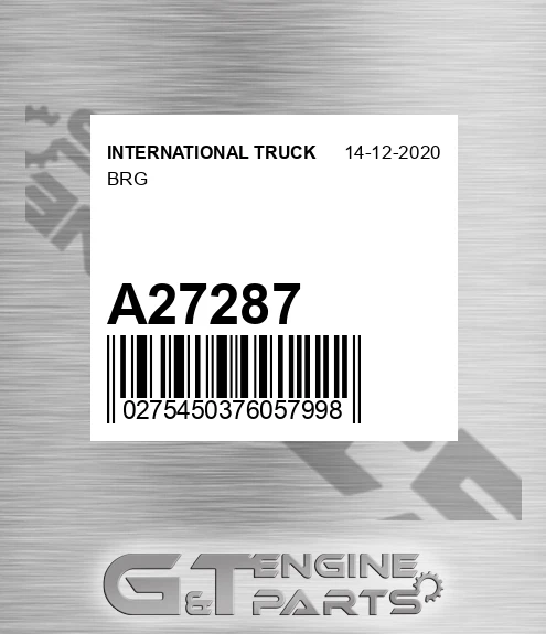 A27287 Brg