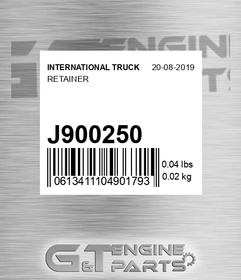J900250 Retainer