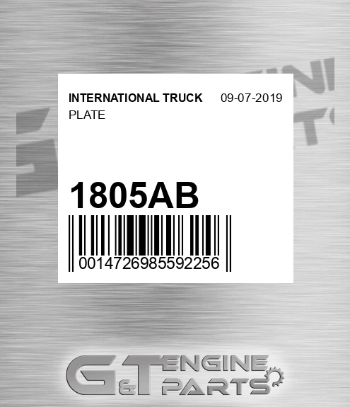 1805AB Plate