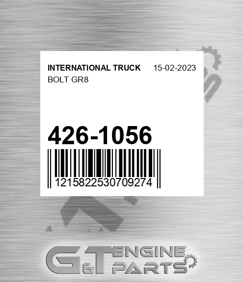 426-1056 Bolt Gr8