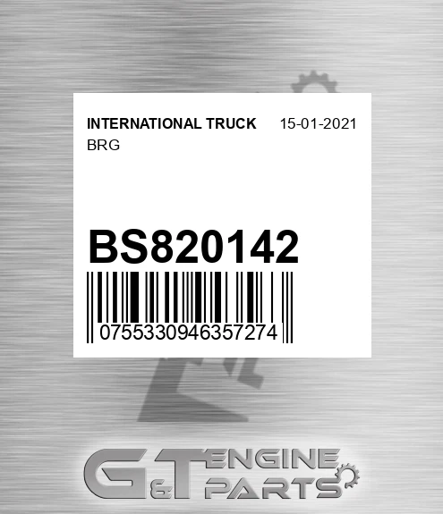 BS820142 INTERNATIONAL TRUCK Brg