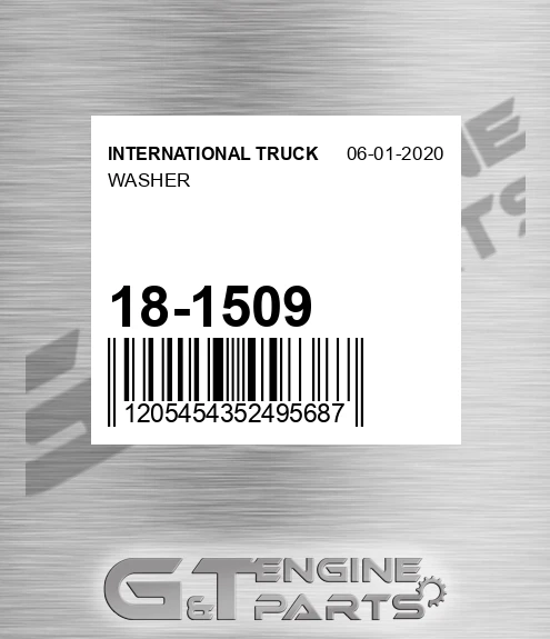18-1509 Washer