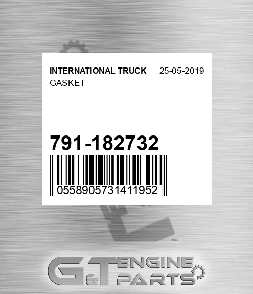 791-182732 Gasket