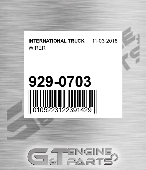 929-0703 Wirer