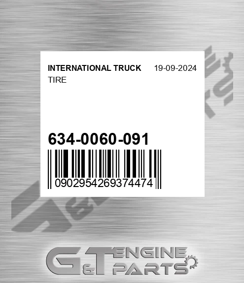 634-0060-091 Tire
