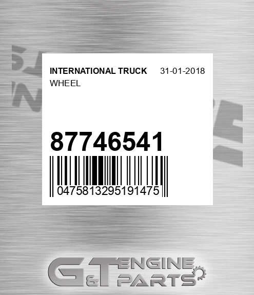 87746541 Wheel