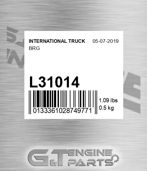 L31014 INTERNATIONAL TRUCK Brg