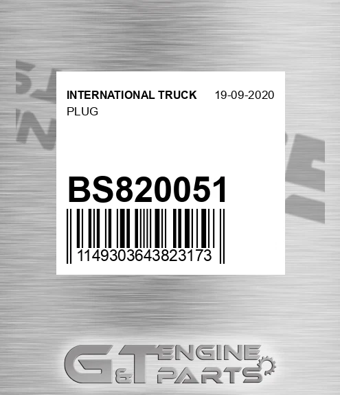 BS820051 Plug