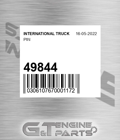 49844 INTERNATIONAL TRUCK Pin