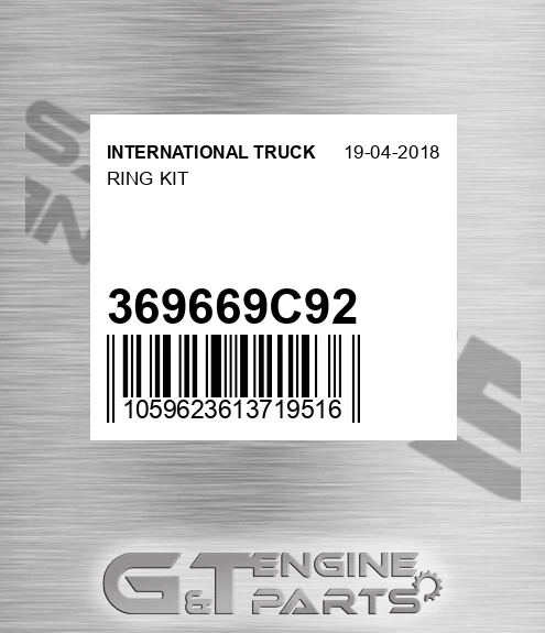 369669C92 Ring Kit