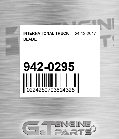 942-0295 Blade for INTERNATIONAL TRUCK