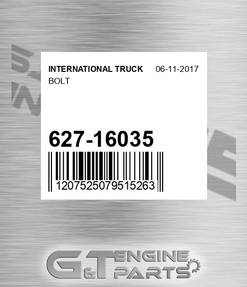 627-16035 Bolt