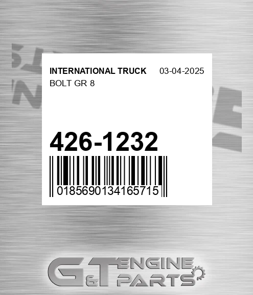426-1232 Bolt Gr 8