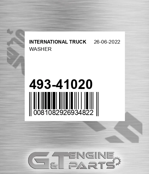 493-41020 Washer