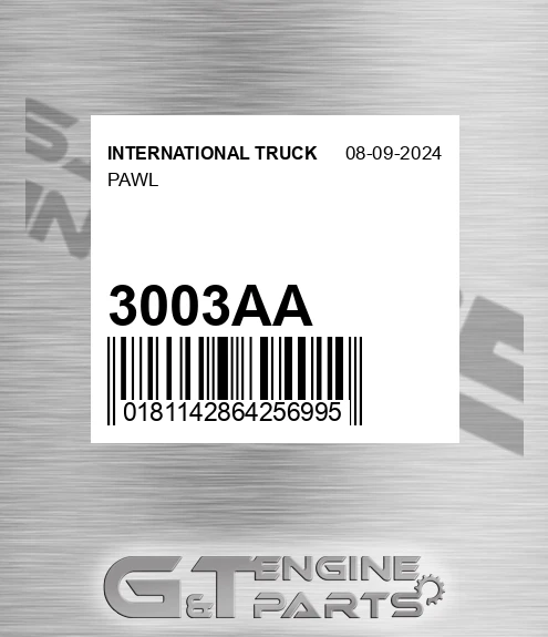 3003AA Pawl
