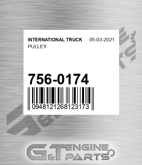 756-0174 Pulley