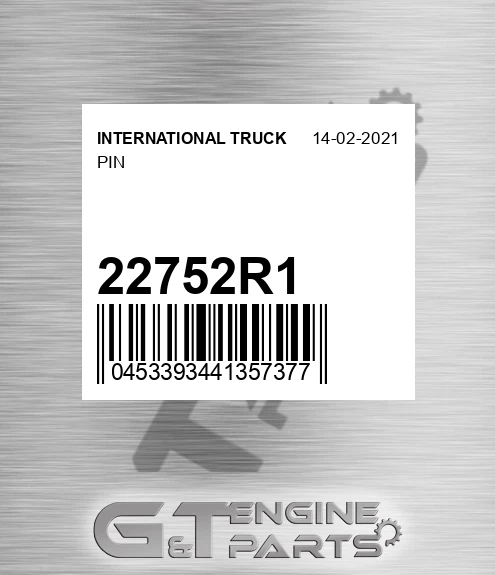 22752R1 Pin