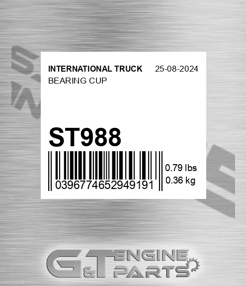 ST988 Bearing Cup