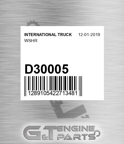 D30005 Wshr