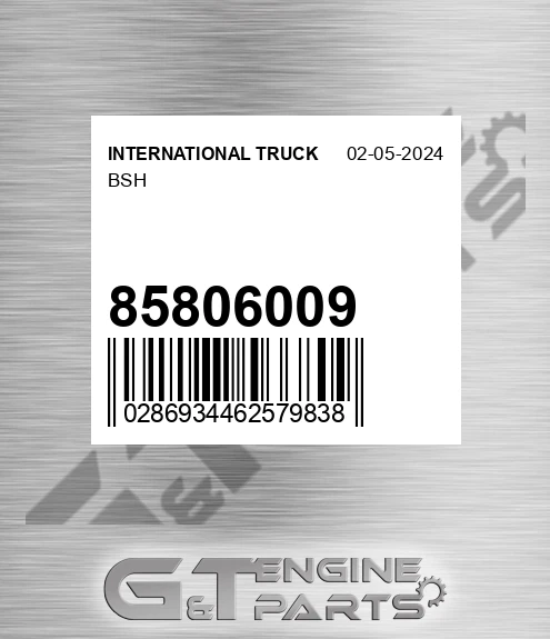85806009 Bsh