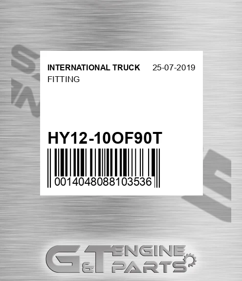 HY12-10OF90T Fitting