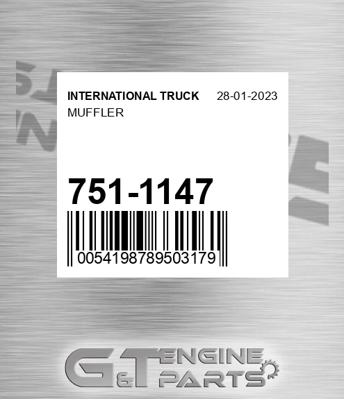 751-1147 Muffler