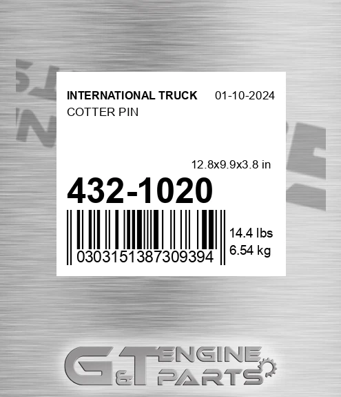 432-1020 Cotter Pin
