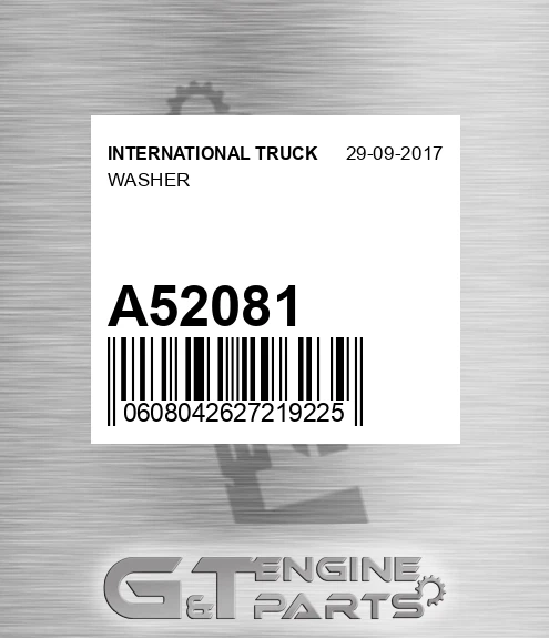 A52081 Washer